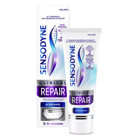 Sensodyne Clinical Repair Active White Tandpasta 75 ML