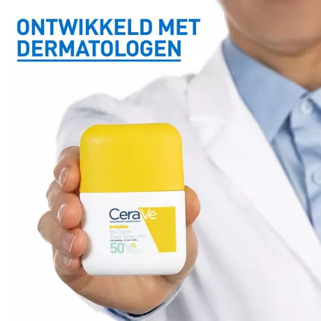 CeraVe Onzichtbare Dry Touch Fluïde Zonnebrandcrème SPF50 50 ML