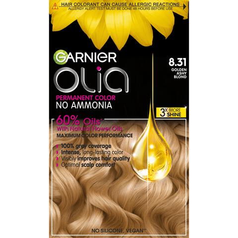 Garnier Olia Goud Asblond 8.31 Permanent Zonder Ammoniak