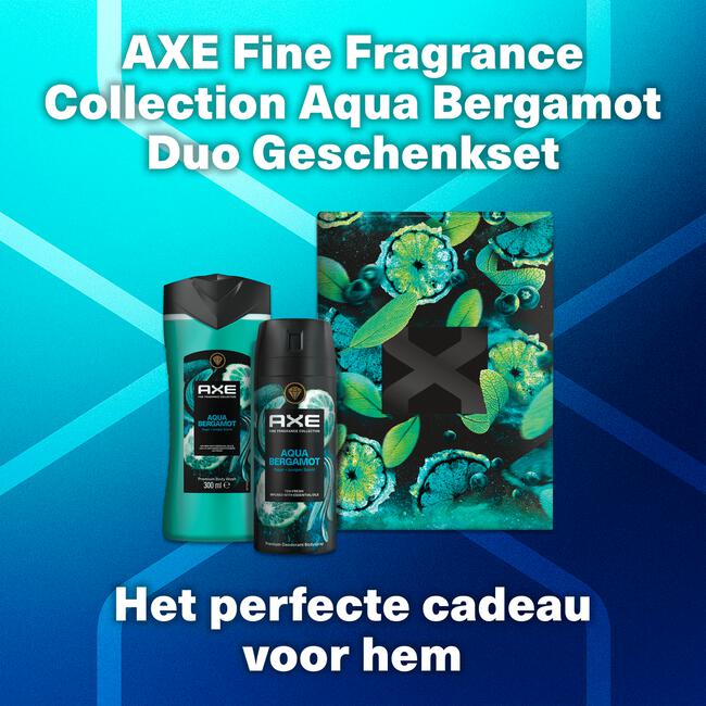 Axe Duo Set Fine Fragrance Aqua Bergamot Geschenkset
