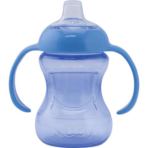 Nuby Mini Easy Grip Drinkbeker Handvaten Blauw 4 Maanden 150 ML