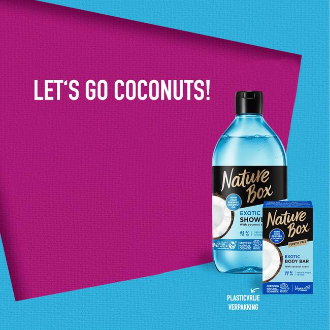 Nature Box Coconut Exotic Douchegel 385 ML