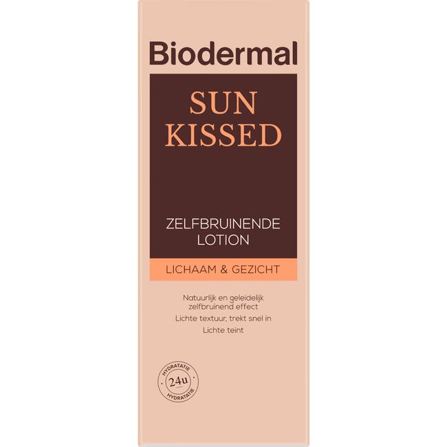 Biodermal Sun Kissed Zelfbruinende Lotion Lichaam & Gezicht