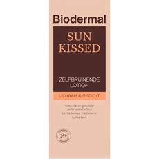 Biodermal Sun Kissed Zelfbruinende Lotion Lichaam & Gezicht
