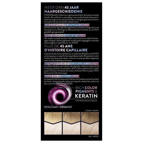 Syoss Metallic Collection Haarkleuring 12-53 Platinum Pearl