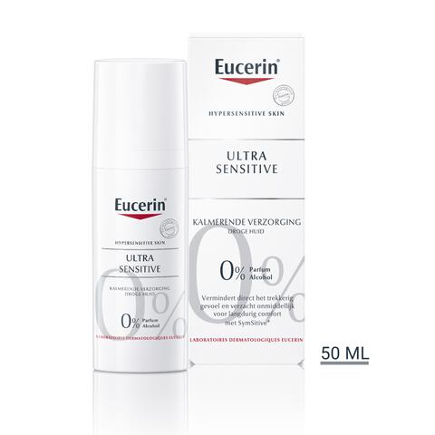 Eucerin UltraSENSITIVE Kalmerende Crème Voor Droge Huid 50 ML