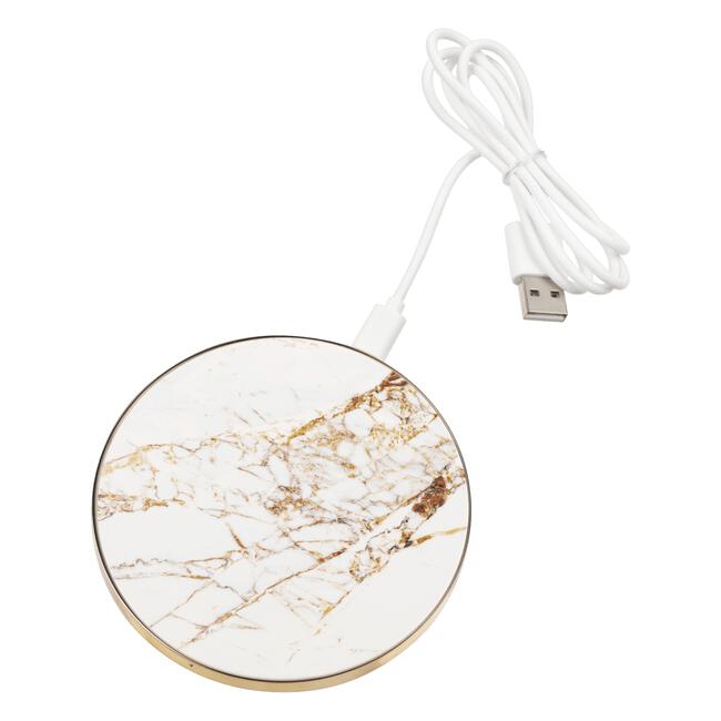 IDEAL OF SWEDEN Fashion Wireless Charger Carrara Gold 