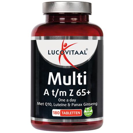 Lucovitaal Multi A t/m Z 65+ Tabletten 180 stuks