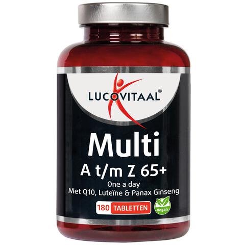 Lucovitaal Multi A t/m Z 65+ Tabletten 180 stuks
