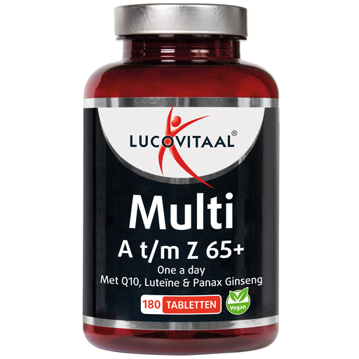 Lucovitaal Multi A t/m Z 65+ Tabletten 180 stuks