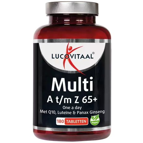 Lucovitaal Multi A t/m Z 65+ Tabletten 180 stuks