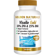 Golden Naturals Visolie Gold 50% EPA & 25% DHA Softgel Capsules 180 stuks