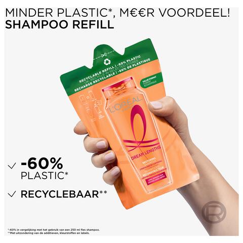 L'Oréal Paris Elvive Refill Dream Lengths Shampoo Navulling 250 ML
