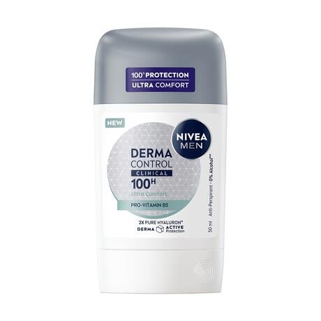 NIVEA MEN Derma Control Clinical Ultra Comfort Deodorant Stick 50 ML