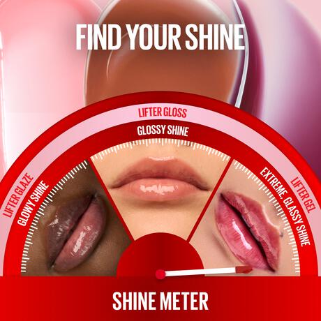 Maybelline New York Lifter Gel Lipgloss 06 Strawberry Shake Roze