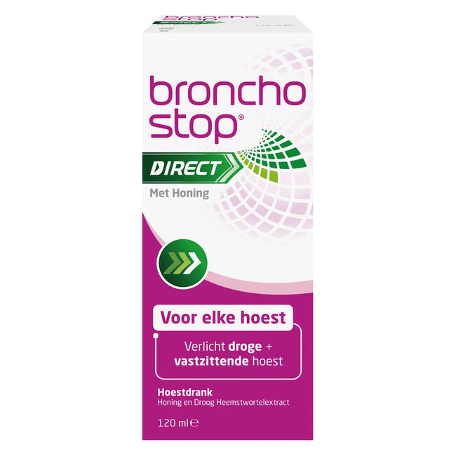 Bronchostop Direct Hoestdrank met Honing 120 ML