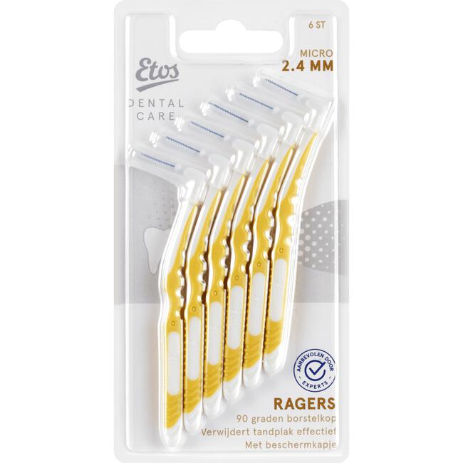 Etos Dental care ragers micro 2,4 mm 6 st