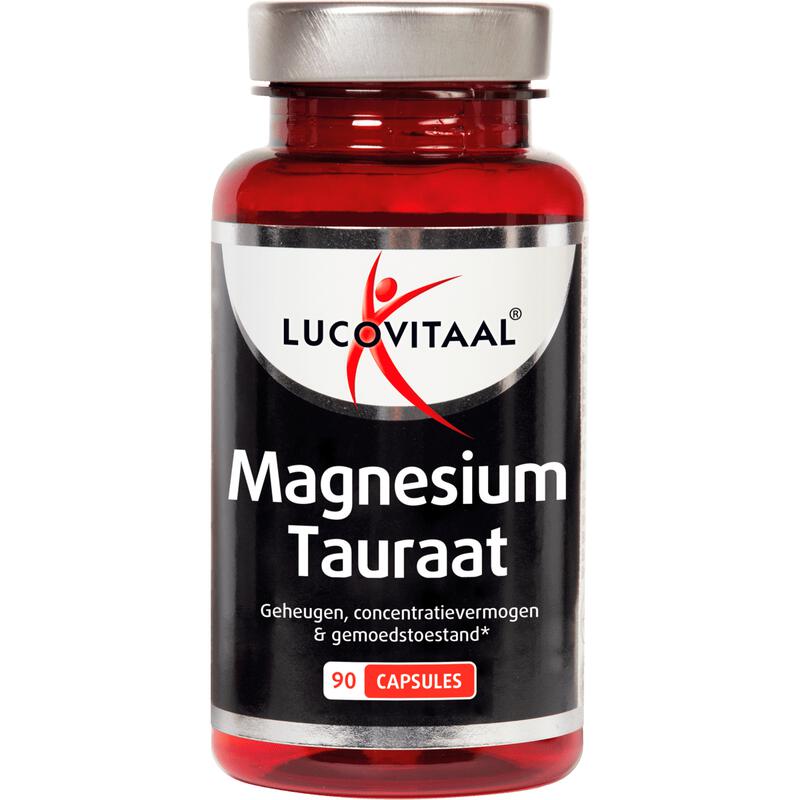 Lucovitaal Magnesium Tauraat Capsules 90 stuks