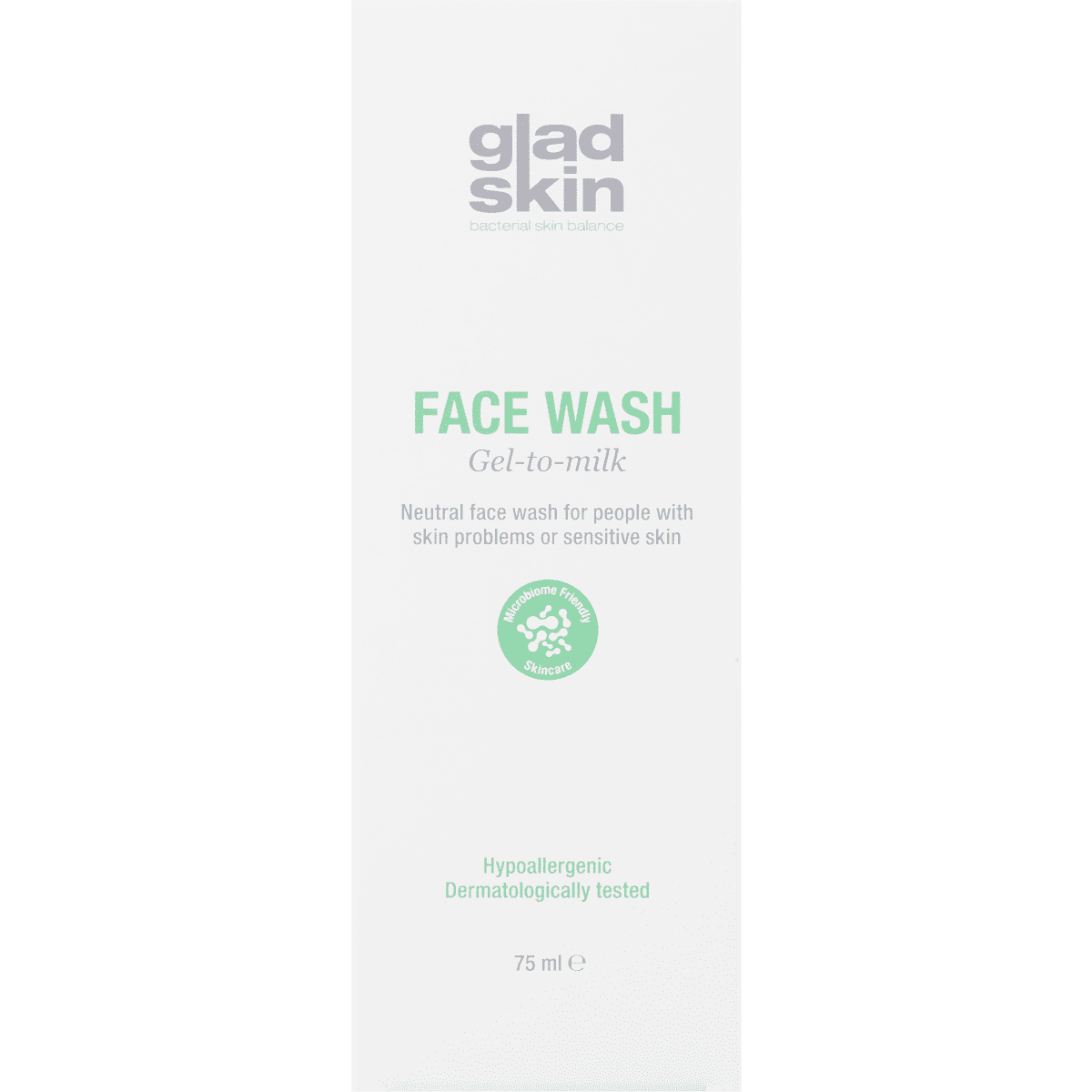 gladskin gel to milk face wash