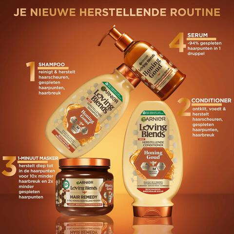 Garnier Loving Blends Honing Goud Herstellend Haarserum 115 ML