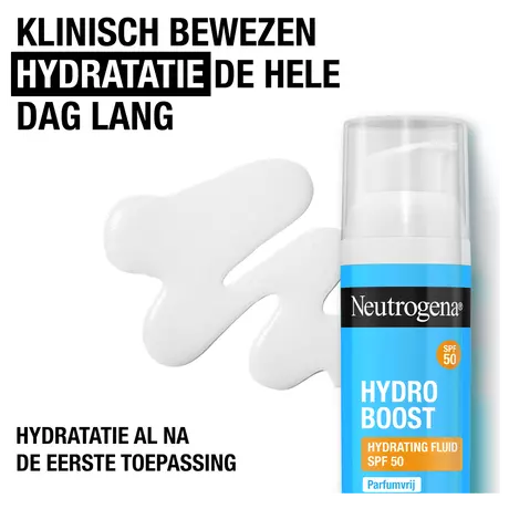 Neutrogena Hydro Boost Hydrating Fluid Dagcrème SPF50 Alle Huidtypen 50 ML