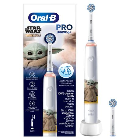 Oral-B Pro Junior 6+ Star Wars Yoda Elektrische Tandenborstel By Braun