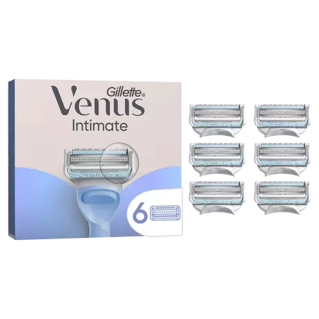 Gillette Venus Intimate Navulmesjes 6 stuks
