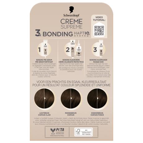 Schwarzkopf Creme Supreme Haarkleuring 5-60 Chocoladebruin