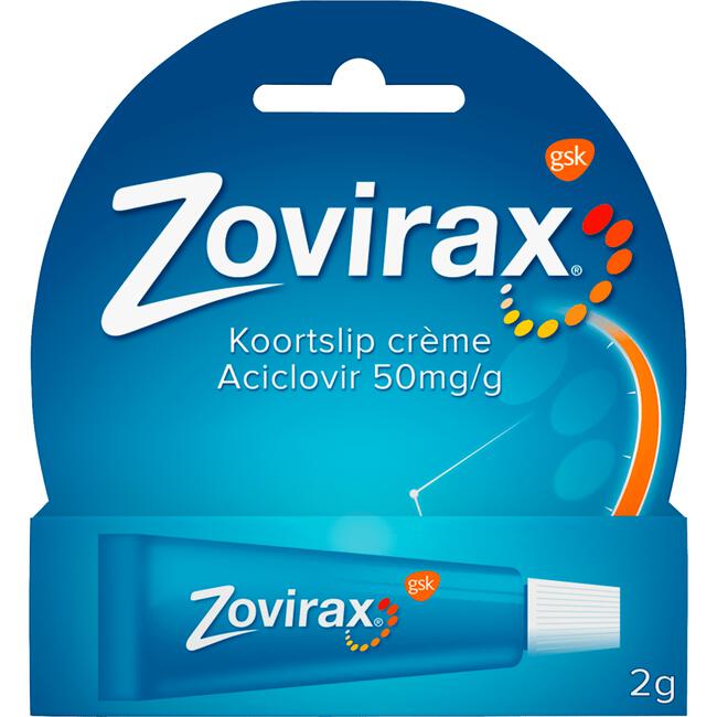 Zovirax Koortslip Crème Tube 2 GR