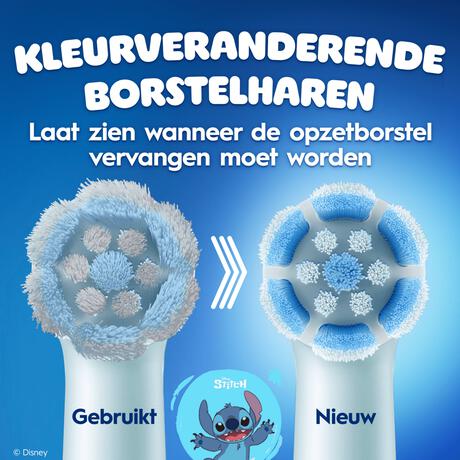 Oral-B iO Kids Stitch Opzetborstels 4 stuks