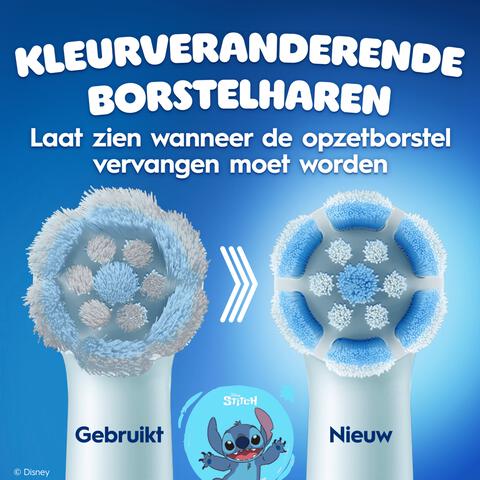 Oral-B iO Kids Stitch Opzetborstels 4 stuks