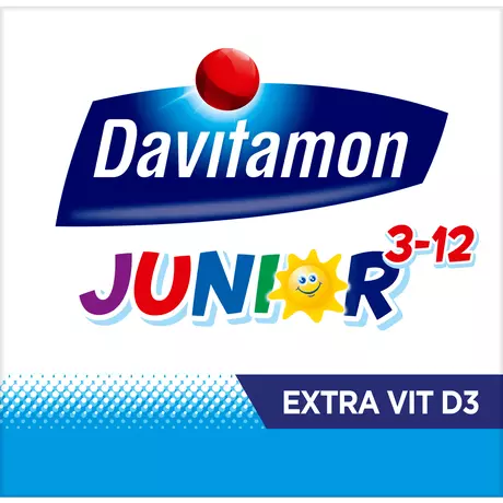Davitamon Junior 3+ Kauwvitamines Multifruit 120 stuks