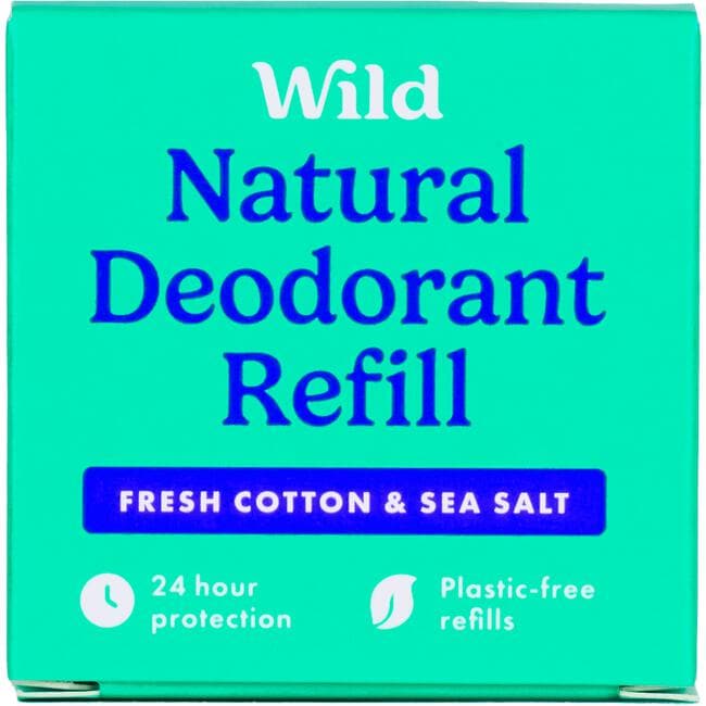 Wild Fresh Cotton & Sea Salt Refill Deodorant Stick 40 GR