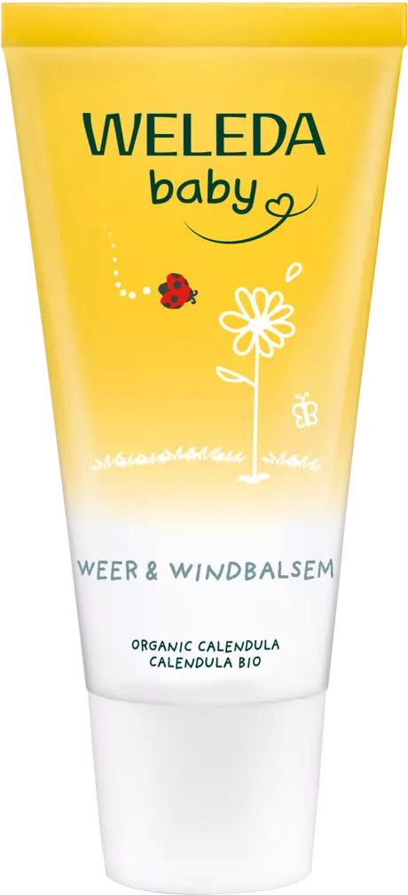 WELEDA Baby Calendula Weer & Wind Balsem 30 gram