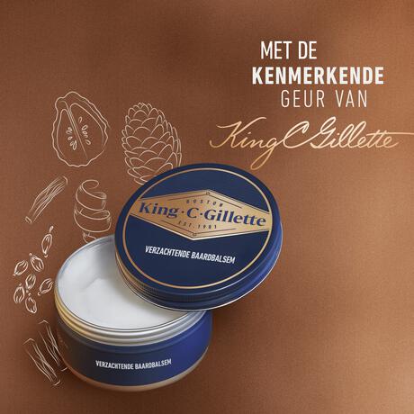 King C. Gillette Baard Balsem 100 ML