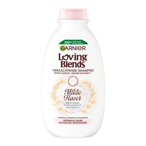 Garnier Loving Blends Shampoo Milde Haver 300 ML