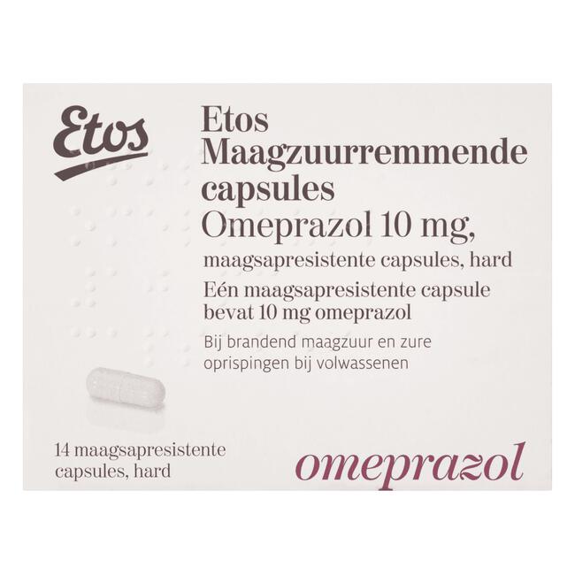 Etos Omeprazol 10 MG Maagzuurremmende Capsules