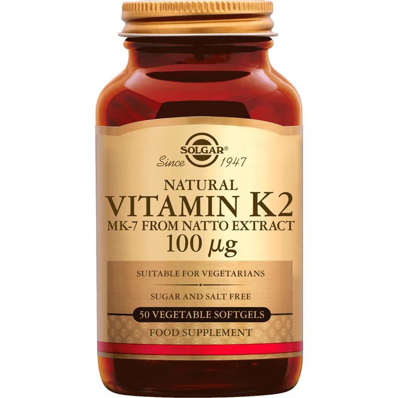 Solgar Vitamine K2 100 MCG Capsules 50 stuks