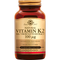 Solgar Vitamin K-2 100 mcg 50 capsules