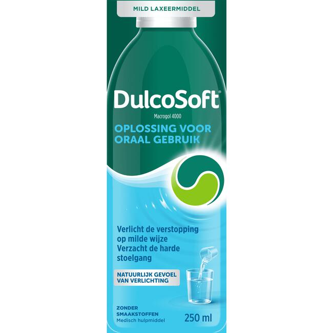 Dulcosoft Drank Mild Laxeermiddel Oplossing 250 ML
