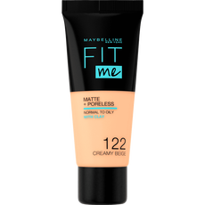 Maybelline New York Fit Me Matte + Poreless Foundation 122 Creamy Beige 30 ML