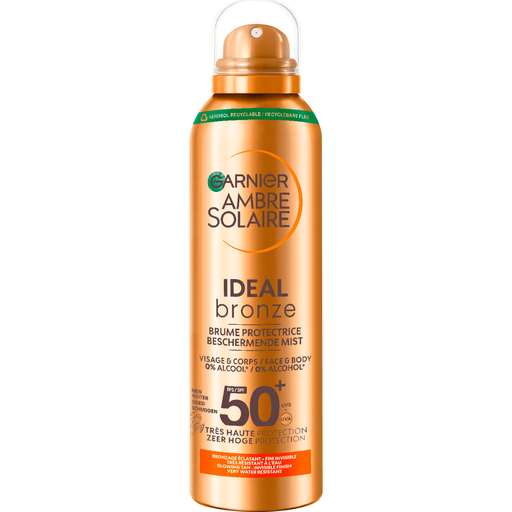 Garnier Ambre Solaire Ideal Bronze Beschermende Mist SPF50+ 150 ML