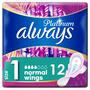 Always Platinum Maandverband Met Vleugels Normal 12 stuks