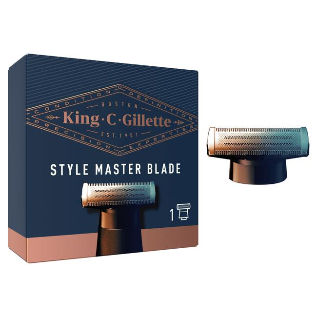King C. Gillette Style Master Scheerapparaat Navulmesje 1 Stuk