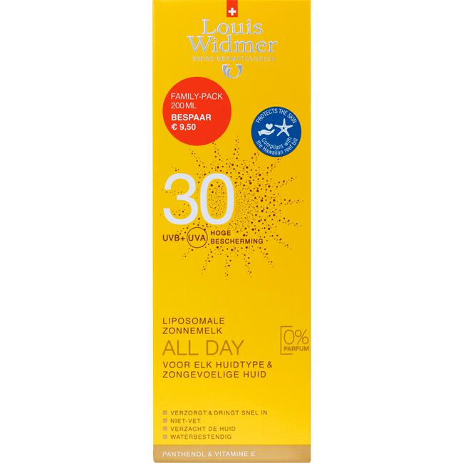 Louis Widmer All Day SPF 30 200 ML