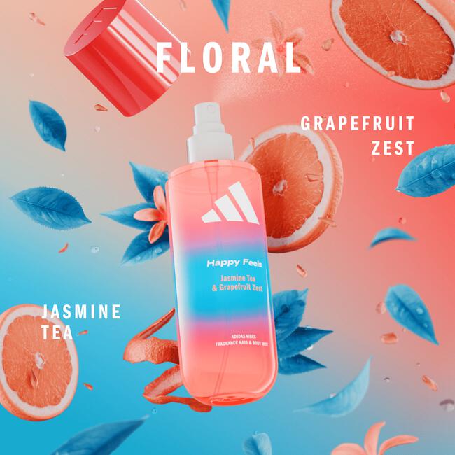 adidas Vibes Happy Feels Fragrance Hair & Bodymist 150 ml