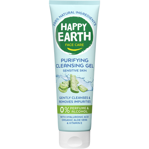 Happy Earth 100% Natuurlijke Face Care Purifying Cleansing Gel 150 ML