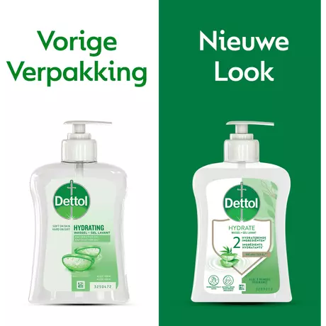 Dettol Hydrate Aloë Vera & Bamboe Antibacteriële Handzeep 250 ML