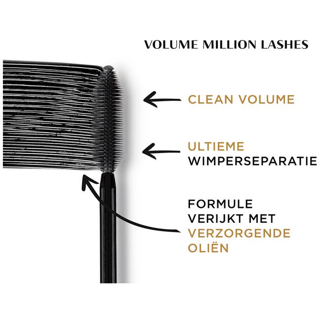 L'Oréal Paris Volume Million Lashes Mascara Classic Bruin