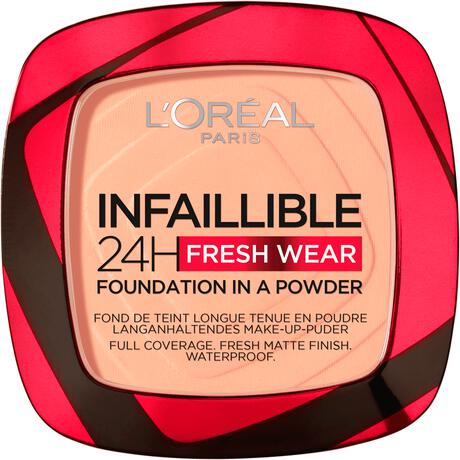 L'Oréal Paris Infaillible 24H Fresh Wear Foundation in a Powder 245 Golden Honey
